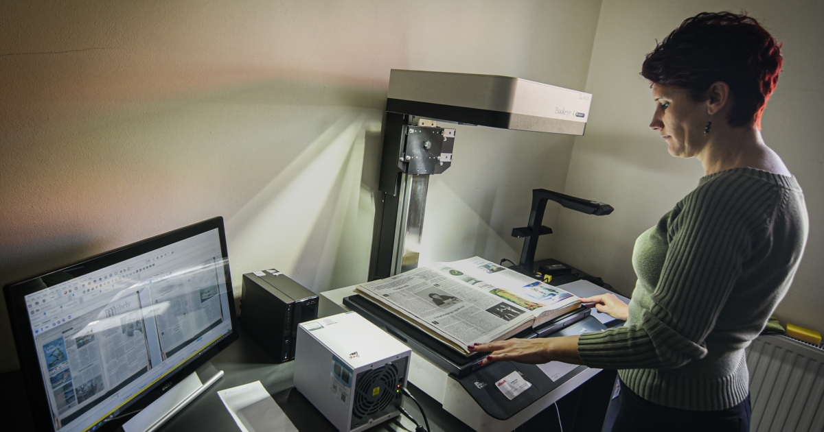 Digitálisan is őrzik a régi dokumentumokat